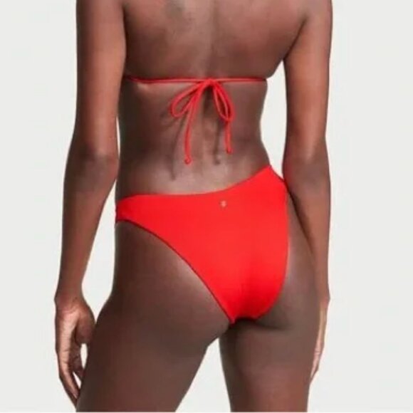 Victoria's Secret Red Bombshell Push Up Halter Bikini Set NEW - Picture 10 of 11